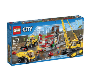 LEGO City Demolition Site 乐高城市系列60076大型工程现场