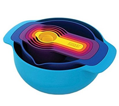 Joseph Joseph Nest Cups Compact Measuring Cup Set 量杯5件套，7-Piece 