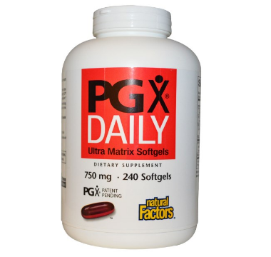 iherb【Natural Factors, PGX Daily,超矩阵胶囊, 750 毫克, 240 粒】