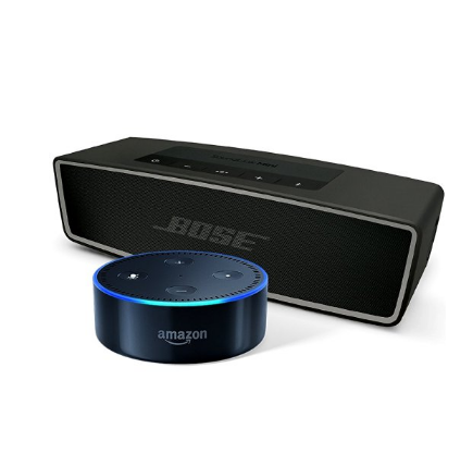 Amazon 亚马逊 Echo Dot 便携蓝牙音箱 + BOSE SoundLink Mini II 蓝牙音箱