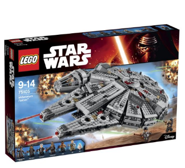 LEGO 乐高 75105 Star Wars星球大战系列 千年隼号