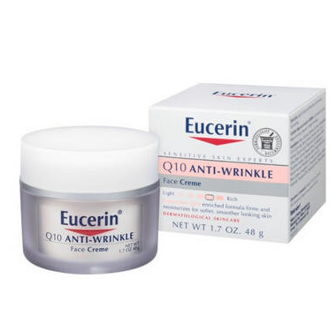 近期直邮新低！德国优色林 Eucerin 舒缓紧肤抗皱保湿面霜（含Q10辅酶）48g