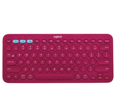 仅限今天！Logitech K380 蓝牙键盘 莓紫色或橘色