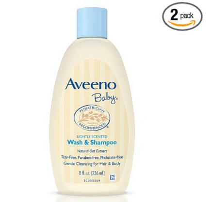 Aveeno Baby Wash & Shampoo 婴儿洗发沐浴二合一 236ml