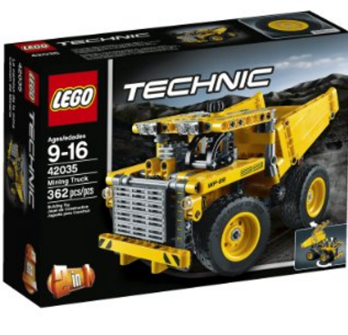 乐高(LEGO) Technic Mining Truck 矿坑重卡 可玩性高 