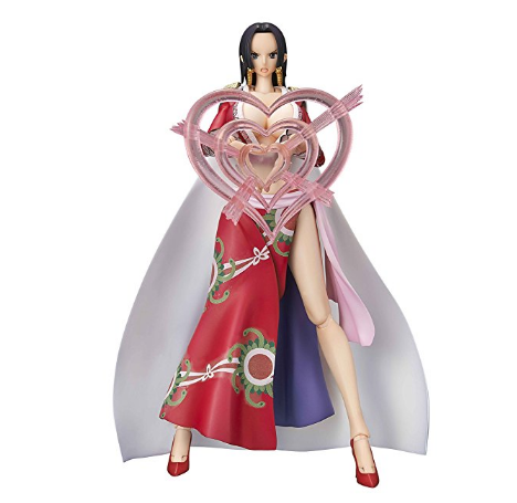 日亚【Mega House ONE PIECE 海贼王 女帝 汉库克 PVC&ABS製制 涂装可动手办   】