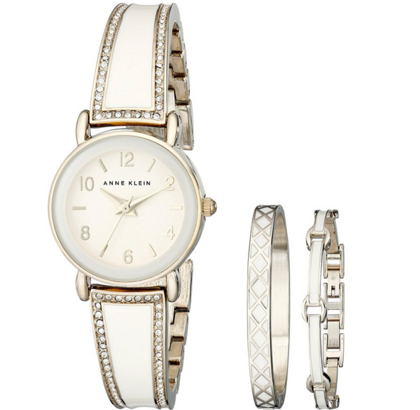 Anne Klein AK/2052IVST 女士腕表套装 