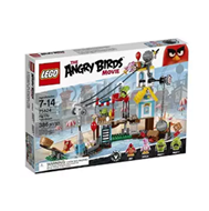 好价再来！LEGO 乐高 75824 愤怒的小鸟系列 猪城毁灭