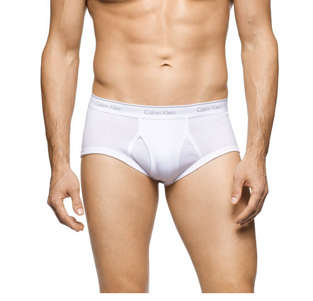 卡尔文 克莱恩（Calvin Klein） 男士纯棉三角内裤 4条装 柔软舒适 