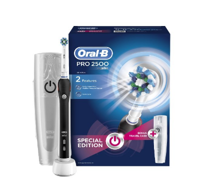 英亚【BRAUN 博朗 Oral-B 欧乐-B Pro 2500 3D智能电动牙刷   】