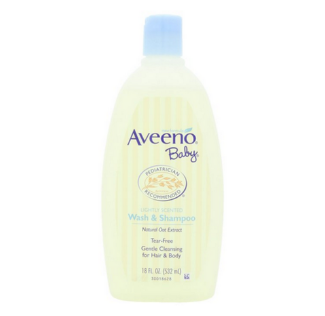 凑单品： Aveeno Baby Wash & Shampoo 婴儿洗发沐浴二合一 236ml*2瓶