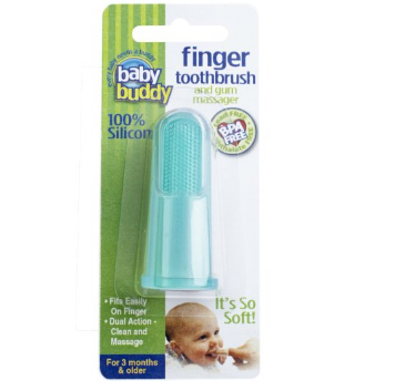  Baby Buddy Finger Toothbrush 婴儿硅胶指套牙刷