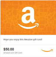 12月礼品卡驾到！Amazon：礼品卡买$50送$10活动！