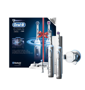 【英亚】Oral-B 欧乐B Genius 8900 次旗舰电动牙刷 2只装