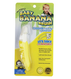 Baby Banana 婴儿硅胶香蕉牙刷 