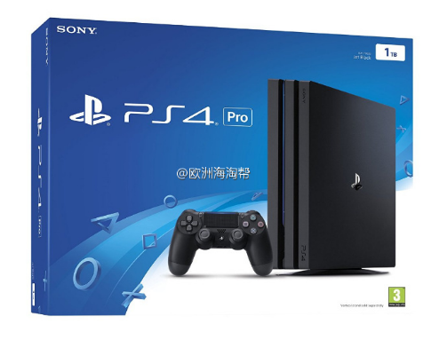 【法国亚马逊】索尼SONY PlayStation 4 Pro 1TB