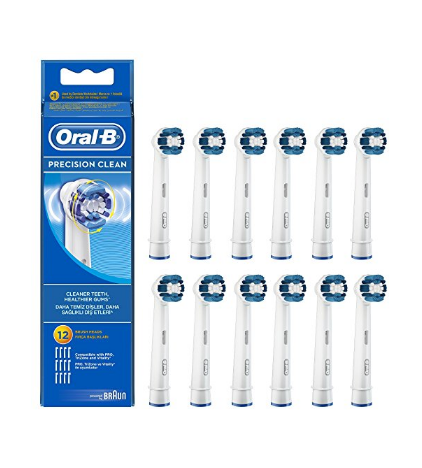 【英亚直邮】BRAUN 博朗 Oral-B 欧乐B EB20-4 精准清洁型 电动牙刷头12支装