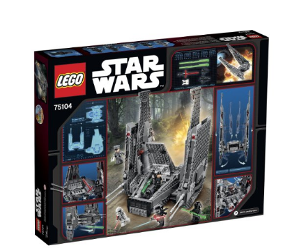 乐高（LEGO） 星球大战系列 75104 帝国穿梭机