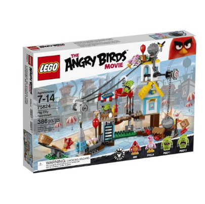 简单有趣！又到好价 LEGO 愤怒的小鸟系列 75824 捣毁猪猪城堡