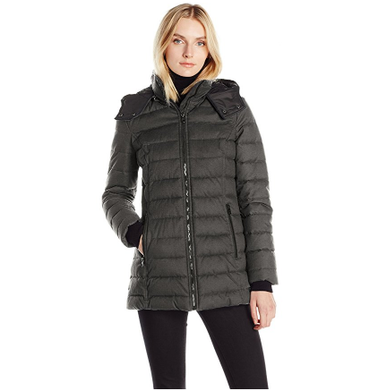 Nautica 诺帝卡 Hooded Puffer 女士保暖外套