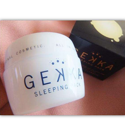 小降！粗大毛孔的救星：GEKKA 收缩毛孔睡眠免洗面膜 80g