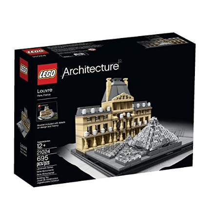 乐高（LEGO） 21024 Architecture 卢浮宫建筑系列