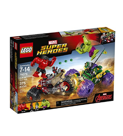 新低价！LEGO 乐高 76078 超级英雄之浩克大战红浩克