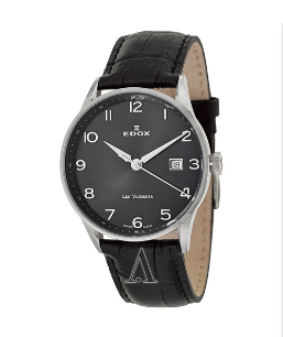 EDOX 依度70172-3N-NBN Les Vauberts 男士石英腕表