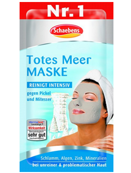 Schaebens 雪本诗 Totes Meer Maske 死海泥面膜