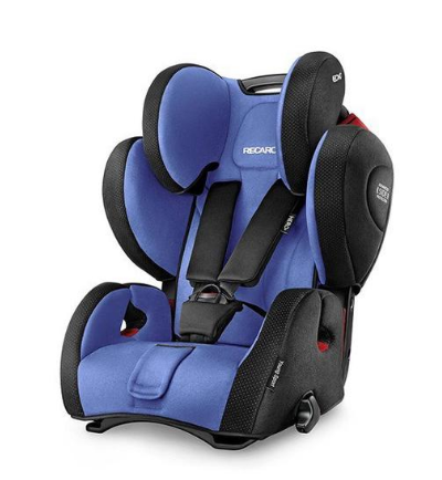 三大品牌安全座椅9折+运费5欧！Recaro 超级大黄蜂车载儿童安全座椅 宝石蓝色