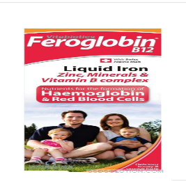 Vitabiotics Feroglobin 儿童孕妇补铁锌维生素B12液体营养液 200ml