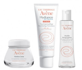 【3件组合特惠装】Avene 雅漾 紧实弹力滋养霜 50ml + 洁面卸妆爽肤水 200ml +活泉恒润保湿隔离霜 40ml(滋润型)