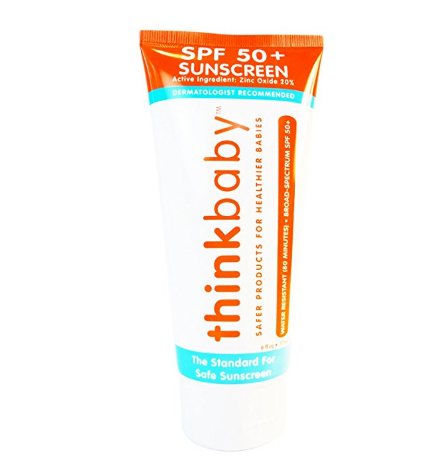 Thinkbaby SPF50+安全物理儿童防晒乳178ml