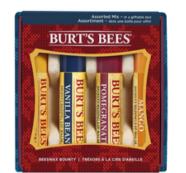 Burt's Bees 纯天然蜂蜡润唇膏 4支礼盒装