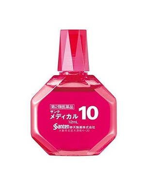 santen 参天 Medical Guard 10红瓶眼药水 12ml