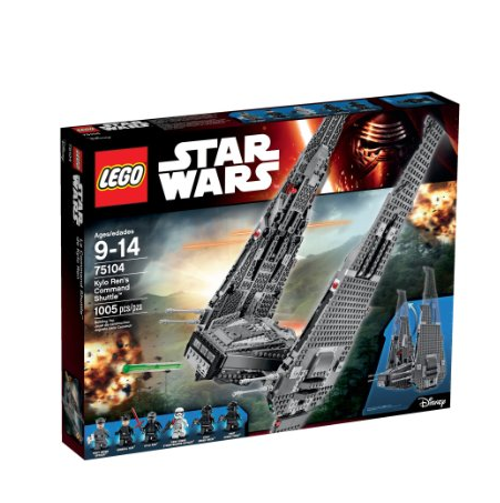 乐高（LEGO） 星球大战系列 75104 帝国穿梭机 收藏佳品！