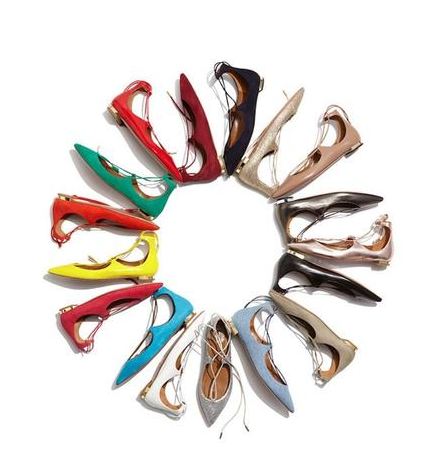Shopbop 现有 精选 Aquazzura 多款绑带美鞋 低至4折！
