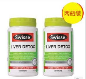 【超值特价】Swisse 强效肝脏排毒片 120片x2