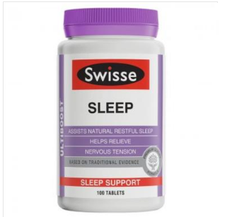PO【Swisse 纯植物精华睡眠片 100粒（提升睡眠质量/改善睡眠）】