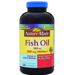 Nature Made 莱萃美 Fish Oil 深海鱼油软胶囊 320粒