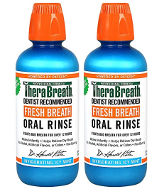 【中亚Prime会员】TheraBreath 清新薄荷味漱口水 473ml*2瓶