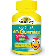 Nature's Way 佳思敏 Kids Smart 儿童复合维生素+鱼油软糖 50粒