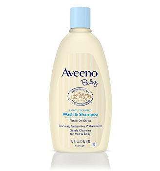 【美亚直邮】Aveeno 宝宝洗发水沐浴露二合一 532ml