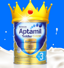 Aptamil 澳洲爱他美 金装加强型婴幼儿配方奶粉(3段)1岁+ 900g