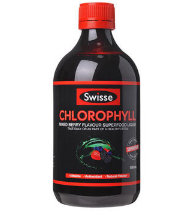 Swisse 排毒养颜液体叶绿素(蓝莓味)500ml   (全场满99澳减10澳，下单即送木瓜膏)