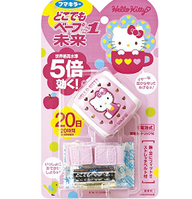 【亚马逊海外购+日亚直邮】Vape hellokitty驱蚊手表 №1未来套装 本体+替换装