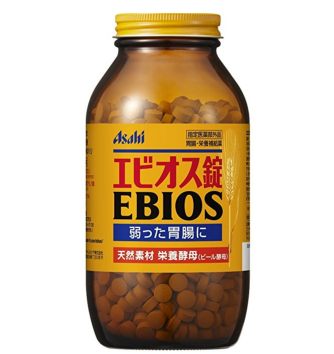 Asahi 朝日 EBIOS 天然啤酒酵母颗粒 2000粒