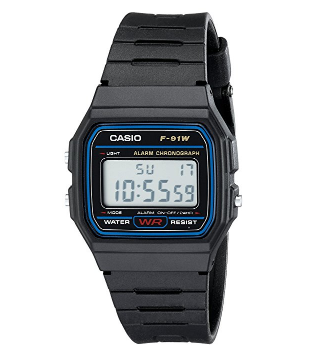 适合凑单！Casio 卡西欧 F91W-1 卡西欧 男士运动手表