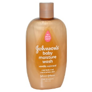 【iherb】Johnson's Baby婴儿保湿沐浴乳，香草燕麦，15盎司(443毫升)