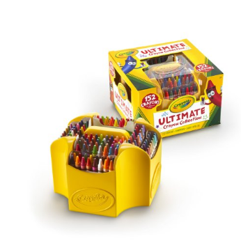 【亚马逊海外购 +美亚直邮】Crayola 绘儿乐Ultimate 彩色蜡笔152支豪华装